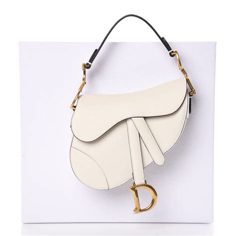 saddle dior white|dior saddle bag black inside.